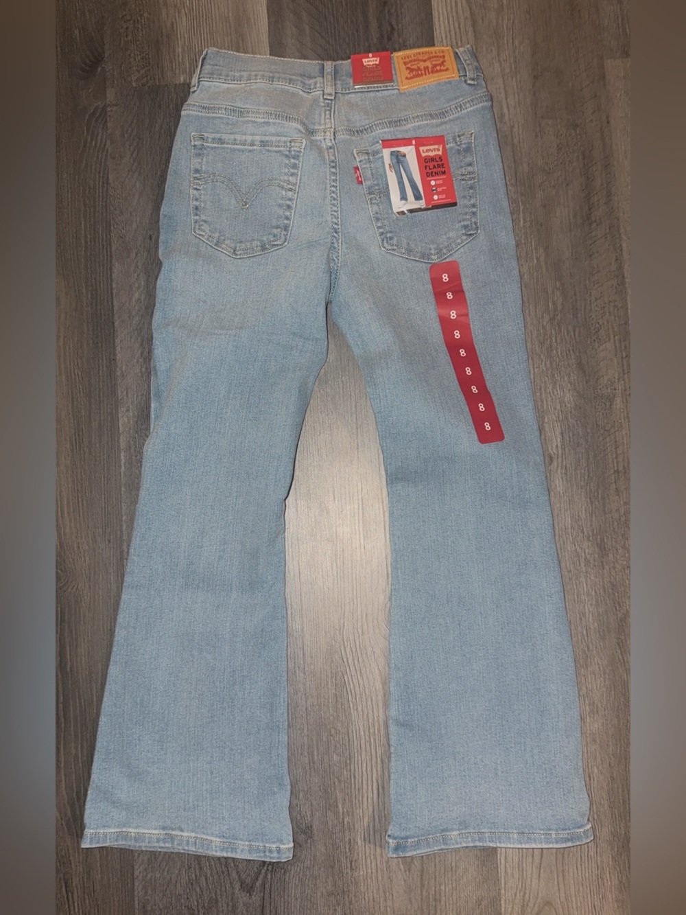 Levi's Kids Light Blue Flared Jeans - Levi's NWT